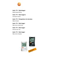 Testo 174H Temperature and Humidity Mini Data Logger - Instruction Manual