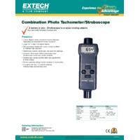 Extech 461825 Combination Photo Tachometer/Stroboscope