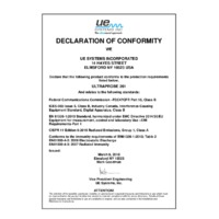 UE Systems Ultraprobe® 201 Grease Caddy - Declaration of Conformity