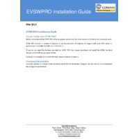 Comark EVSW PRO Software - Installation Guide