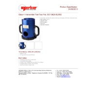 Norbar 80019 Class 4 Intervention Tool Test Pot - Product Specifications