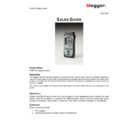 Megger PVK330 Photovoltaic Kit  - Datasheet
