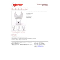 NOR-29963.30 - Product Specifications