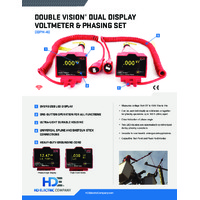 HD Electric Double Vision® Dual Display Voltmeter & Phaser Kits - Datasheet