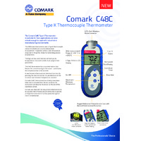 Comark C48C Industrial Thermometer - Datasheet