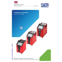 Sika TP37 and TP3M Dry Block Temperature Calibrators - Operating Manual
