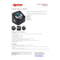 Norbar TruCheck™ 2 Plus 350 Torque Measurement Tool - Product Specifications