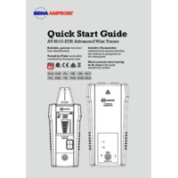 Beha-Amprobe AT-6010-EUR Advanced Wire Tracer Kit - Quick Start Guide