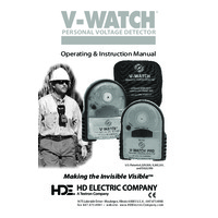 HD Electric V-Watch Personal Voltage Detector - Instruction Manual