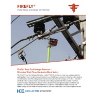 HD Electric FireFly® Fuse Tool Voltage Detector - Datasheet