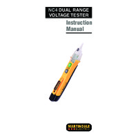 Martindale NC4 Dual Sensitivity Non-contact Voltage Tester - Instruction Manual