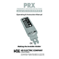 HD Electric PRX Proximity Voltage Detector - User Manual