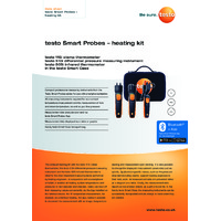 Testo Smart Probes Heating Kit - Datasheet