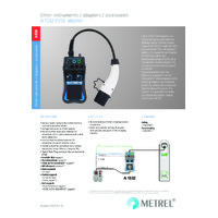 Metrel A1532 EVSE Adapter for Electric Vehicle Charger Testing - Datasheet