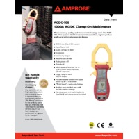 Amprobe ACDC-100 Clamp Meter - Datasheet