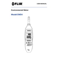 FLIR EM54 HVACR Environmental Meter - User Manual