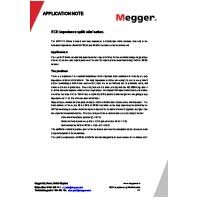 Megger MFT1741 Multifunction Tester - Application Note for RCD Impedance Uplift Elimination