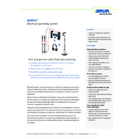 BAUR Protac® Cable Fault Locator Pin-Pointing Systems - Datasheet