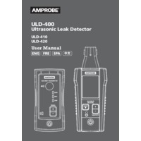 Beha-Amprobe ULD-400 Series of Ultrasonic Leak Detectors - User Manual