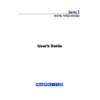 Mark-10 Series 3 Basic Digital Force Gauges - User Guide