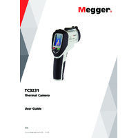 Megger TC3231 Thermal Imaging Camera - User Manual