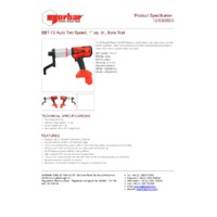 NOR-18070 - Product Specifications