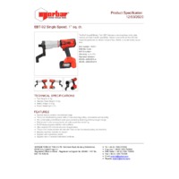 NOR-180637 - Product Specifications