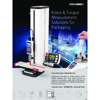 Mark-10 Force & Torque Measurement Solutions for Packaging