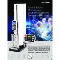 Mark-10 Force & Torque Solutions for Medical Device Manufacturers