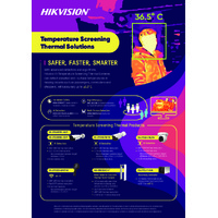 Hikvision Temperature Screening Thermal Solutions - Leaflet