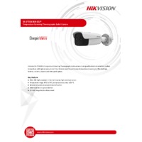 Hikvision DS-2TD2636B-10P DeepinView Bullet Body Temp Thermal Camera - Datasheet