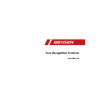 Hikvision DS-K1T671TM-3XF Face Recognition & Temperature-Screening Terminal - User Manual
