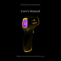 TestSafe Medical Forehead and Body Temperature Infrared Thermometer - User Manual