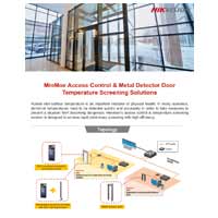 Access Control & Metal Detector Door Temperature-Screening Solutions - Presentation