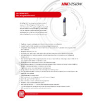 Hikvision DS-K5604A-3XF/V Plug & Play Temperature-Screening Terminal - Datasheet