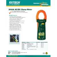 Extech 380926 Clamp Meter Datasheet