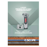 C.Scope MXL4 & MXT4 Precision Pipe & Cable Location Equipment - Datasheet