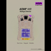MSA Altair 4xR MultiGas Detectors - Datasheet