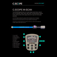 C. Scope M-SCAN Magnetometer Metal Detector - Datasheet