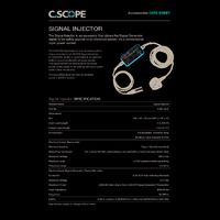 C. Scope YIRP-33 Signal Injector – Datasheet