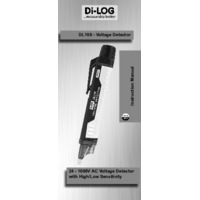 DiLog DL108 1000V Non-Contact Voltage Detector - Instruction Manual
