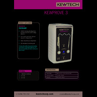 Kewtech KEWPROVE3 690V AC&DC Proving Unit - Datasheet