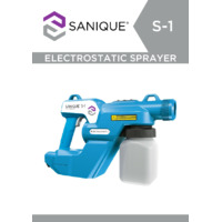 SANIQUE S-1 Electrostatic Sanitising Sprayer - Datasheet