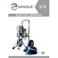 SANIQUE S-9 Electric Sanitiser Sprayer - Datasheet