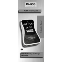 DiLog PU690 690V AC Proving Unit - User Manual