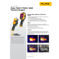 Fluke TiS20+ & TiS20+ Max Thermal Imaging Camera - Datasheet