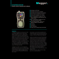 Megger EVCA210-UK Electric Vehicle Charge-Point Adapter - Datasheet