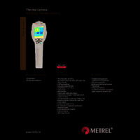 Metrel MD 9930 Thermal Imaging Camera - Datasheet
