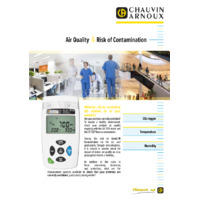 Chauvin Arnoux CA 1510 IAQ Tester - Air Quality & Risk of Contamination Case Study