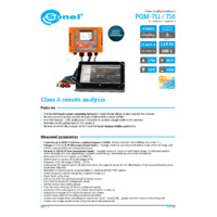 Sonel PQM-710 & PQM-711 Power Quality Analyser - Datasheet